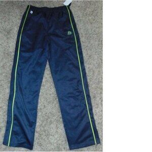 Boys RBX Track Pants 16/18 Black Side Striped Dry Tek Performance Athletic